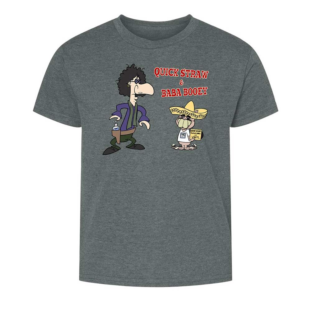 Quick Straw & Baba Booey - Dark Heather - 16