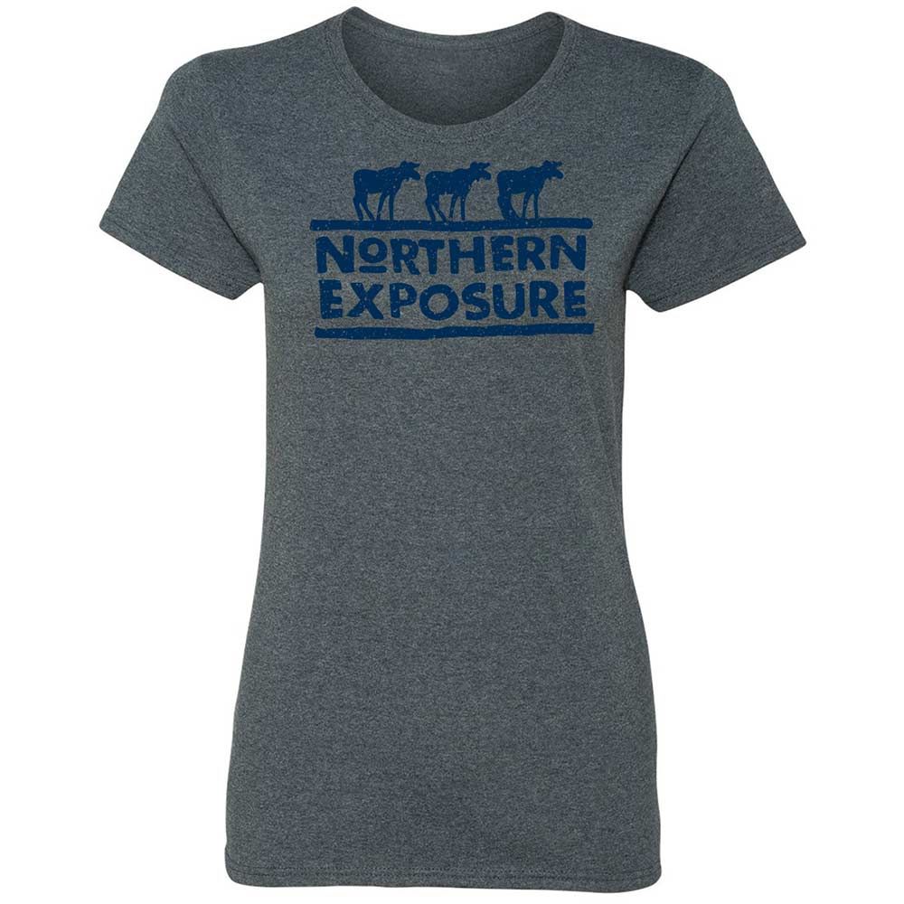 Women's T-Shirt - HQNPDLQF - Dark Heather - 16