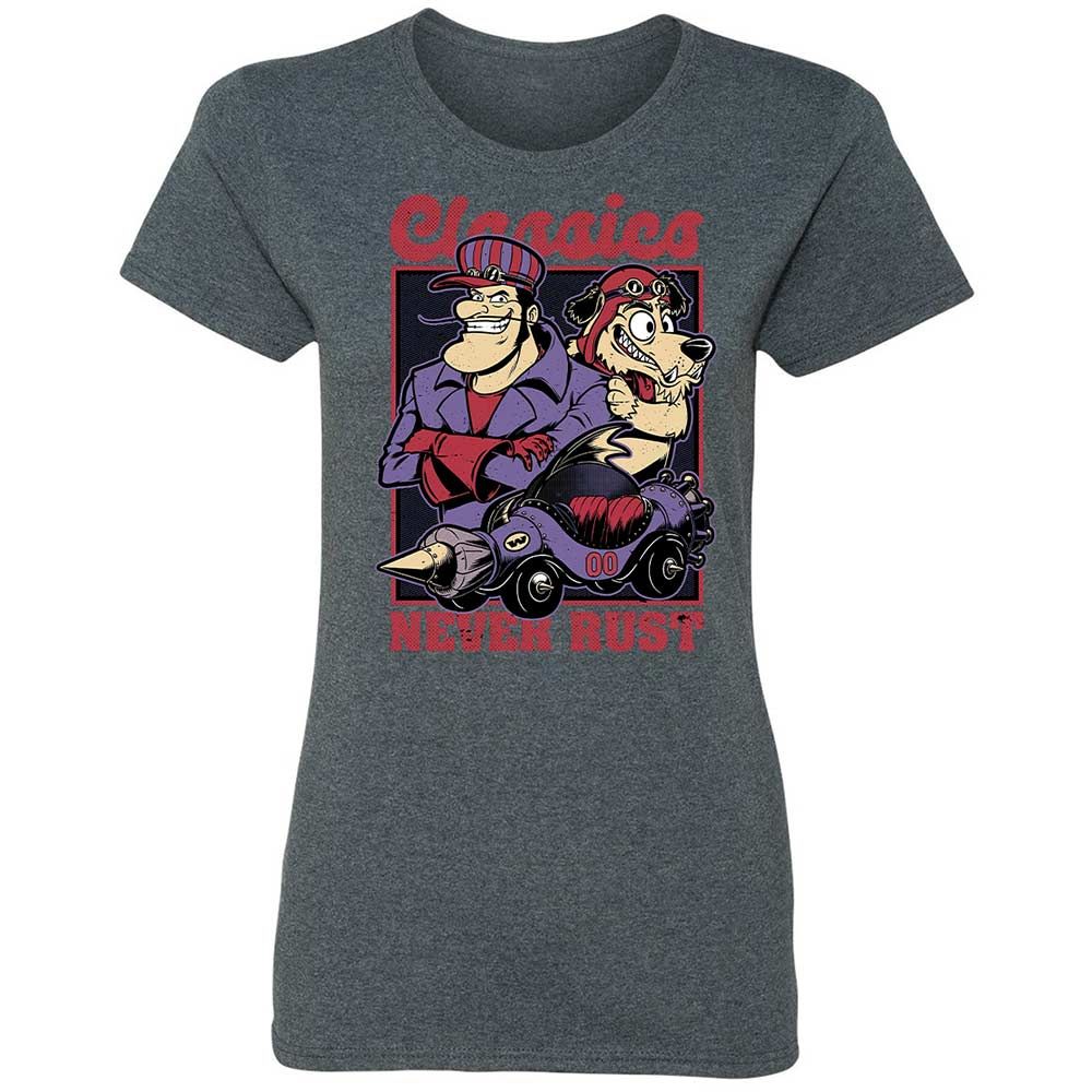 Women's T-Shirt - HCK89CA7 - Dark Heather - 16