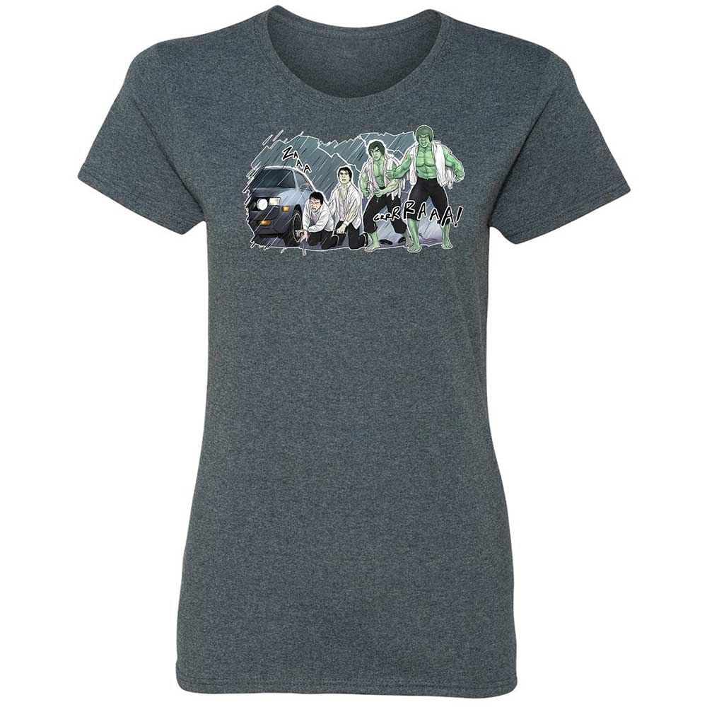 Women's T-Shirt - EWLV6K3X - Dark Heather - 16