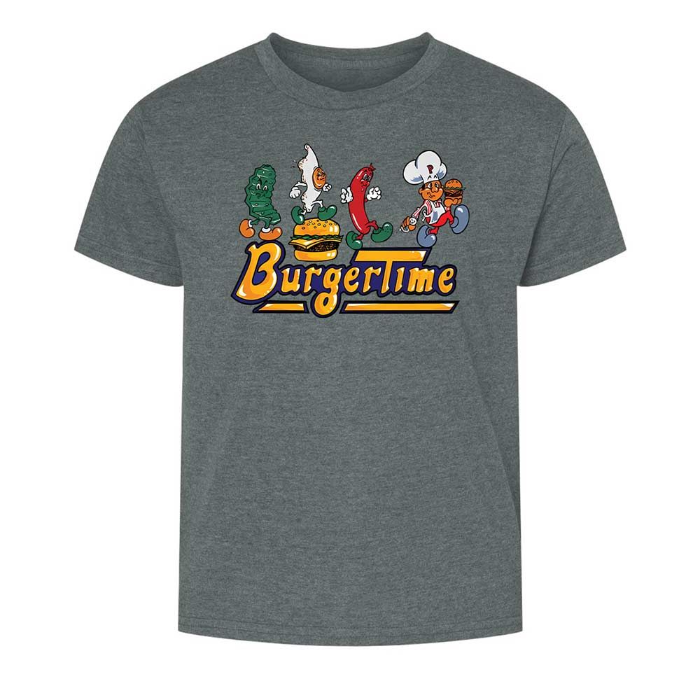 BurgerTime - Dark Heather - 16