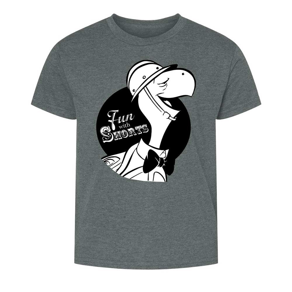 Kids T-Shirt - HN656KCN - Dark Heather - 16