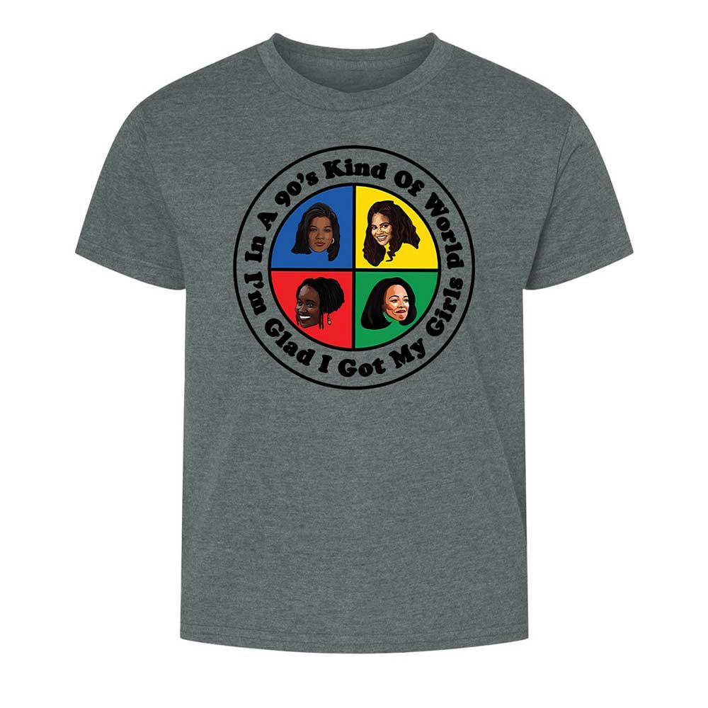 Kids T-Shirt - QB95K4WH - Dark Heather - 16