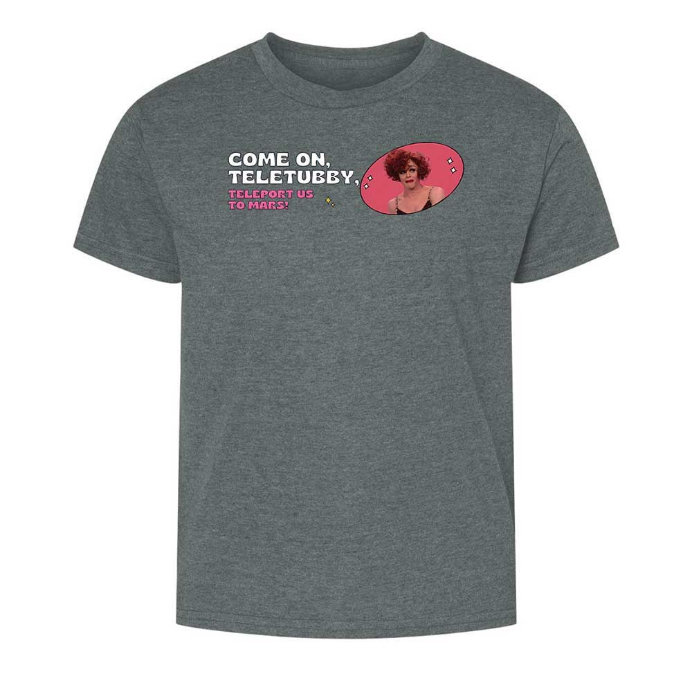 Kids T-Shirt - 43KNCCV9 - Dark Heather - 16