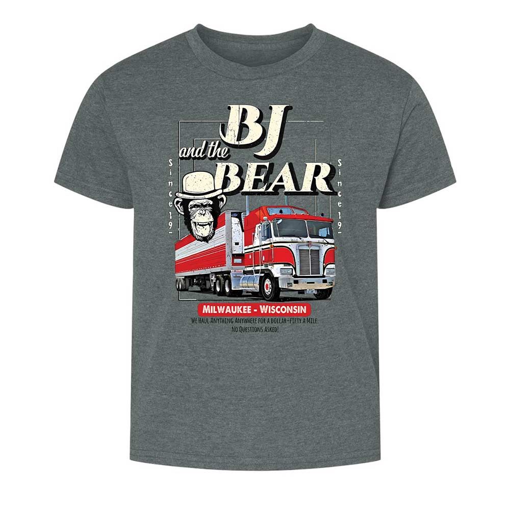 Kids T-Shirt - ATVXNT7R - Dark Heather - 16