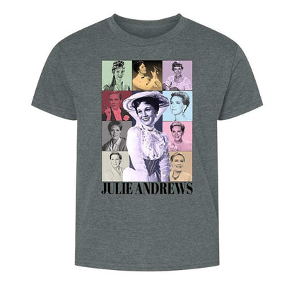 Kids T-Shirt - White - Dark Heather - 16