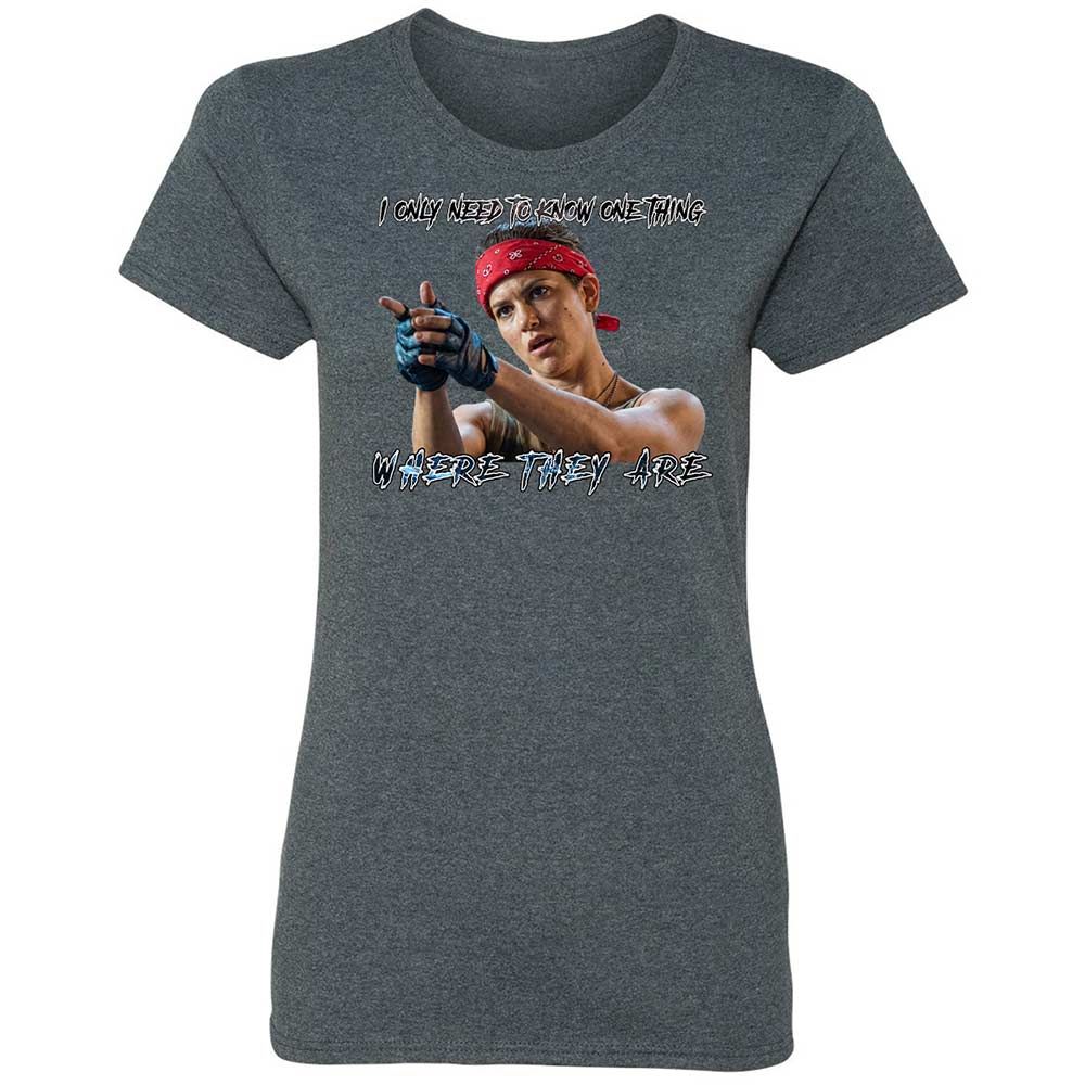 Women's T-Shirt - JXKMGJTD - Dark Heather - 16