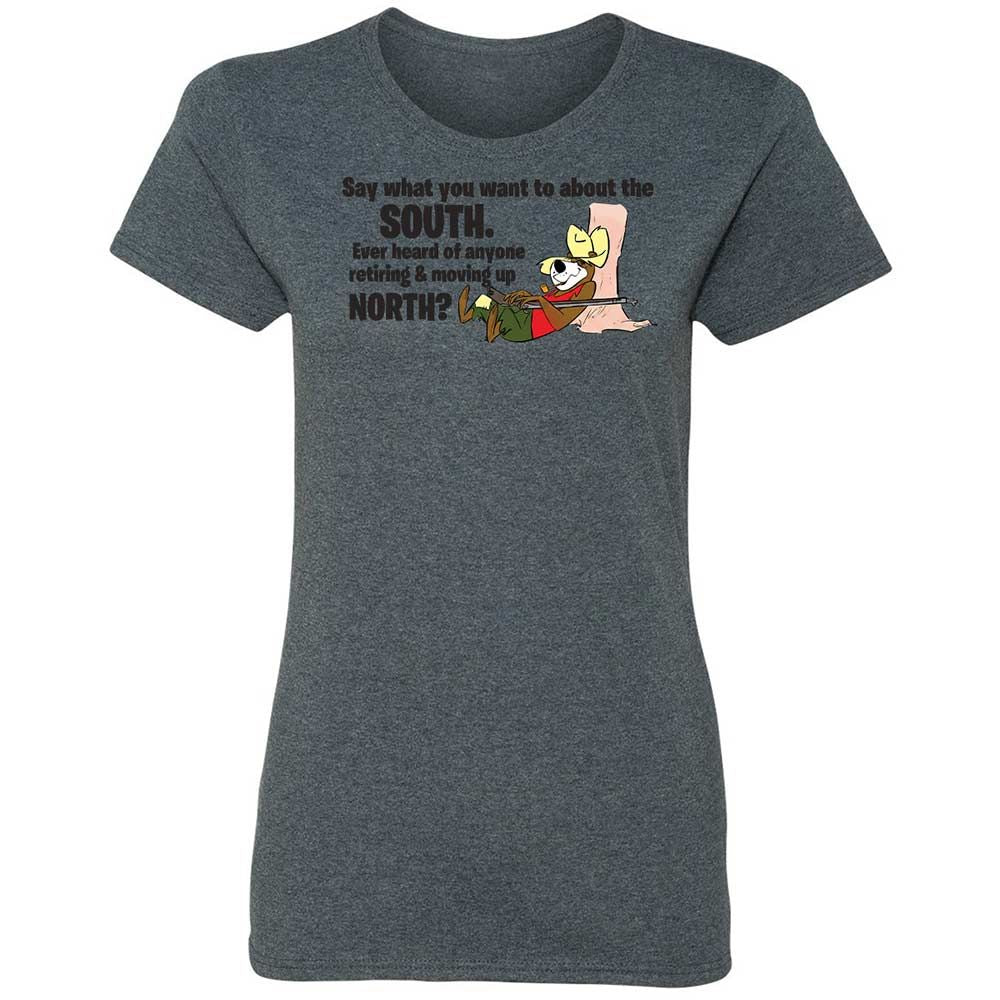 Women's T-Shirt - MZ4E9J84 - Dark Heather - 16