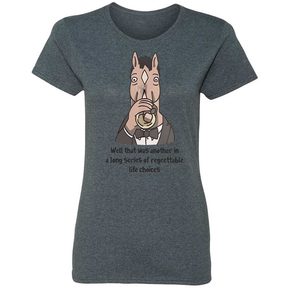 Women's T-Shirt - 7G1JM4JF - Dark Heather - 16
