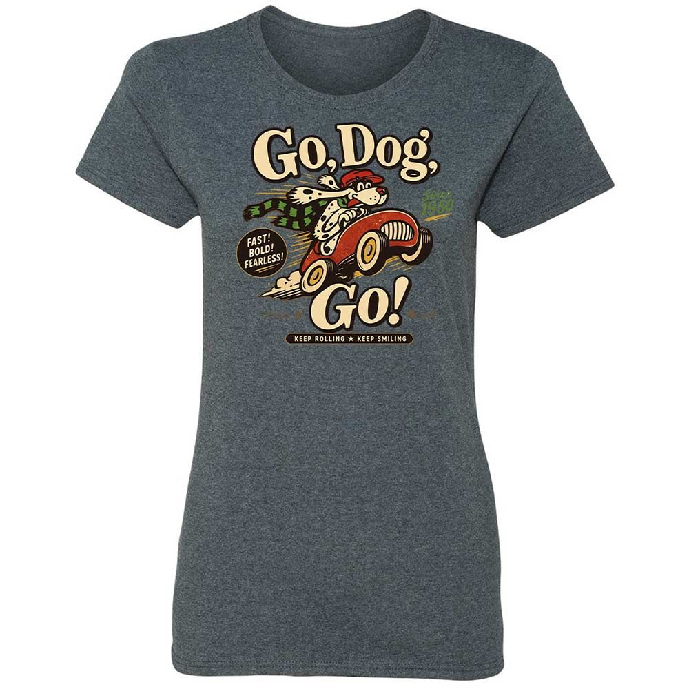 Women's T-Shirt - LGP74N1P - Dark Heather - 16