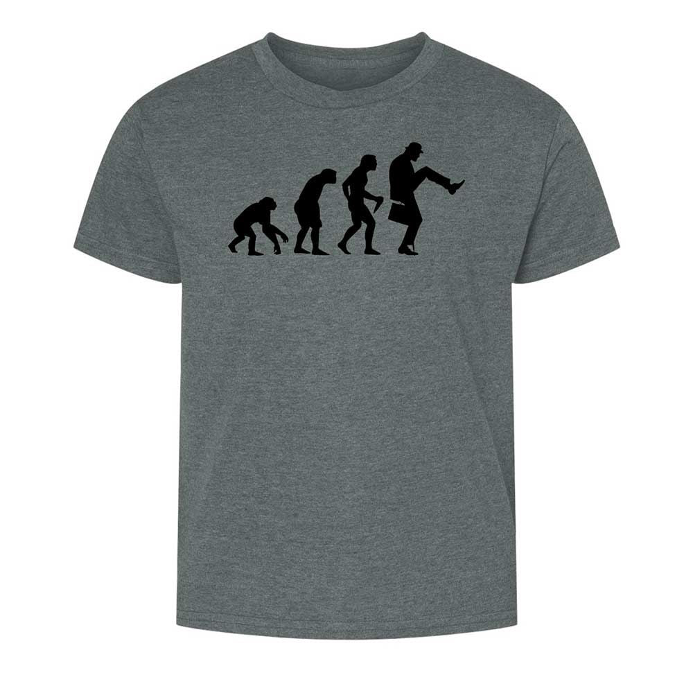 Kids T-Shirt - LUTDY6HX - Dark Heather - 16