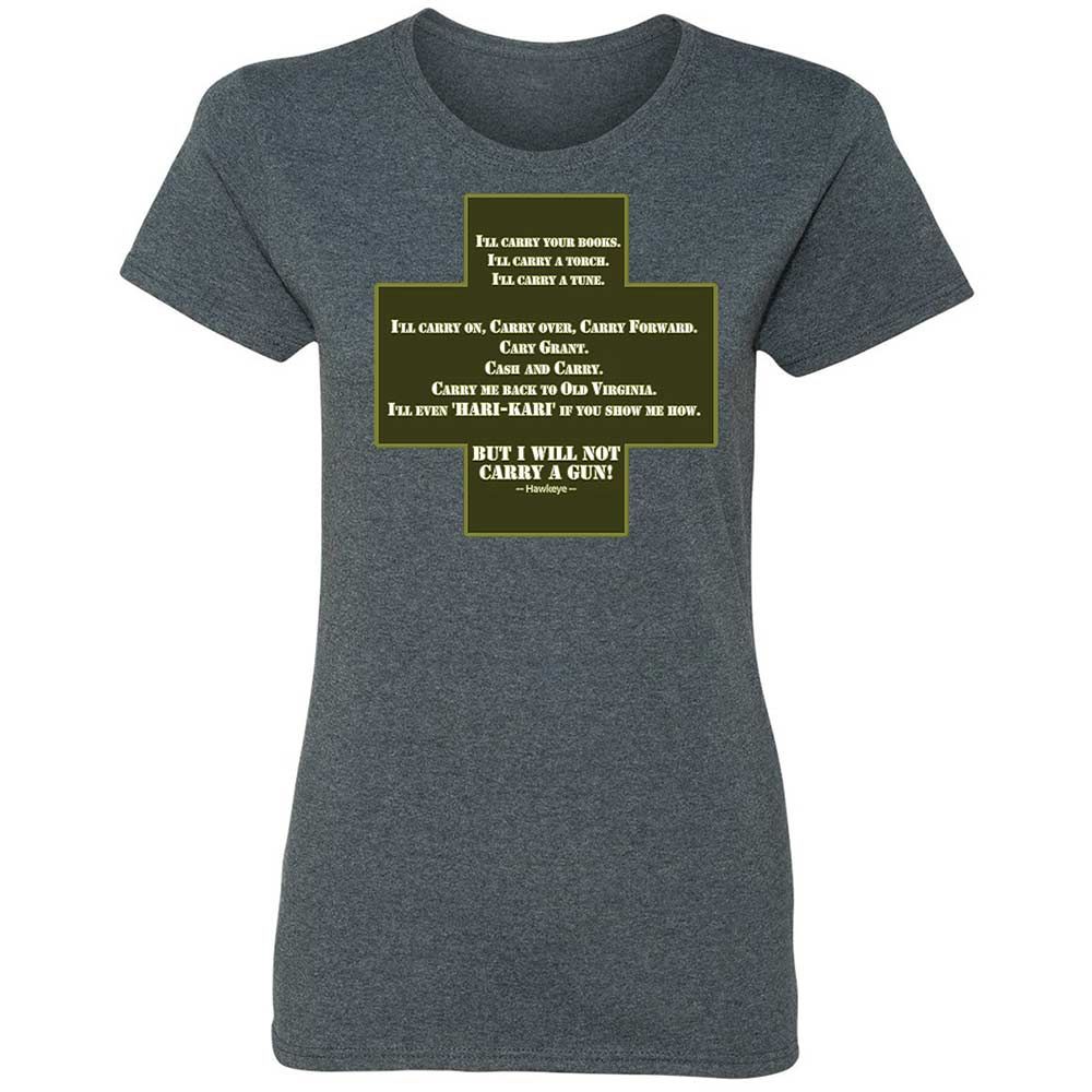 I Will Not Carry a Gun - Dark Heather - 16