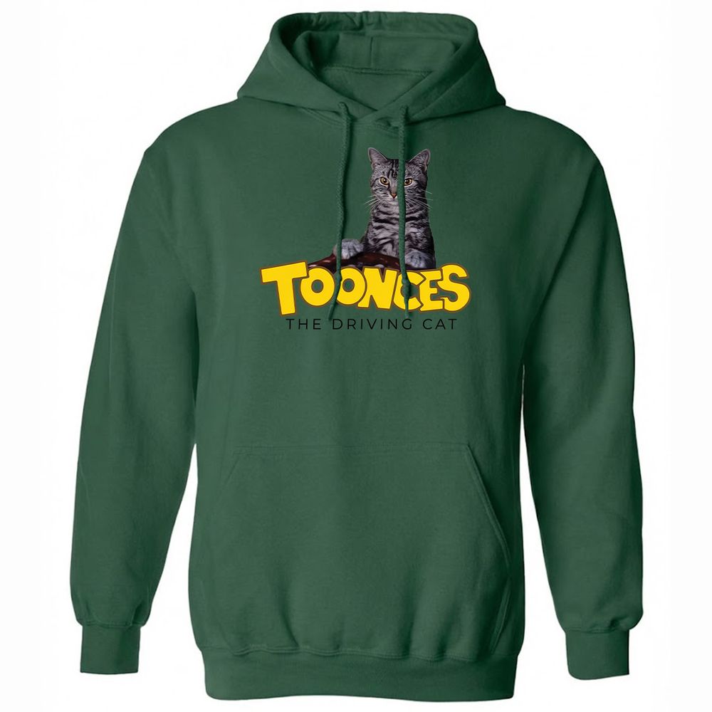 Toonces The Driving Cat - Forest Green - 16