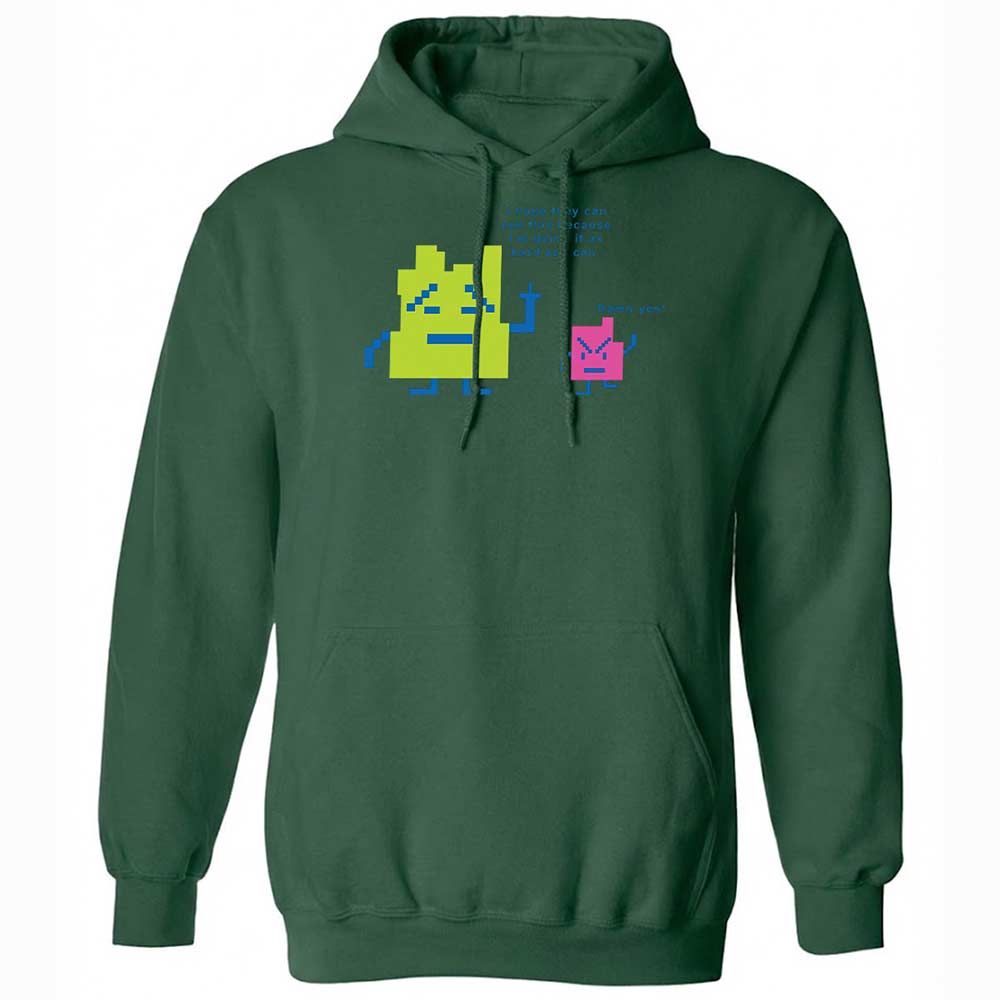 Classic Unisex Hoodie - YE1P2WXT - Forest Green - 16