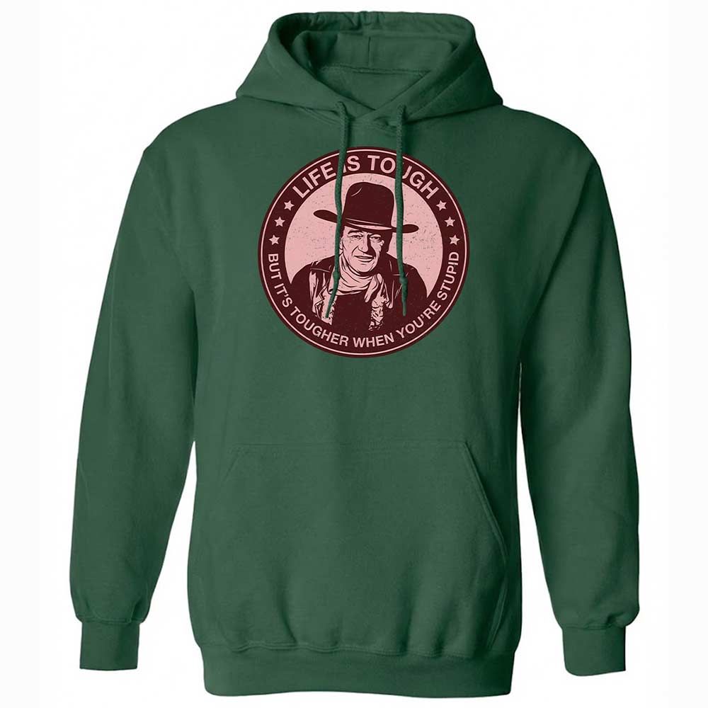 Classic Unisex Hoodie - RLE6U2HD - Forest Green - 16