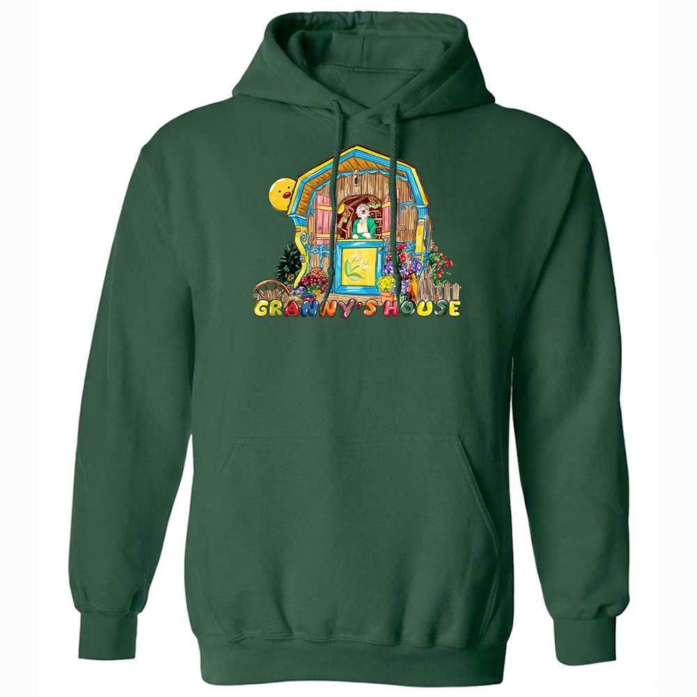 Granny Garbanzo Gardening Sunshine - Forest Green - 16