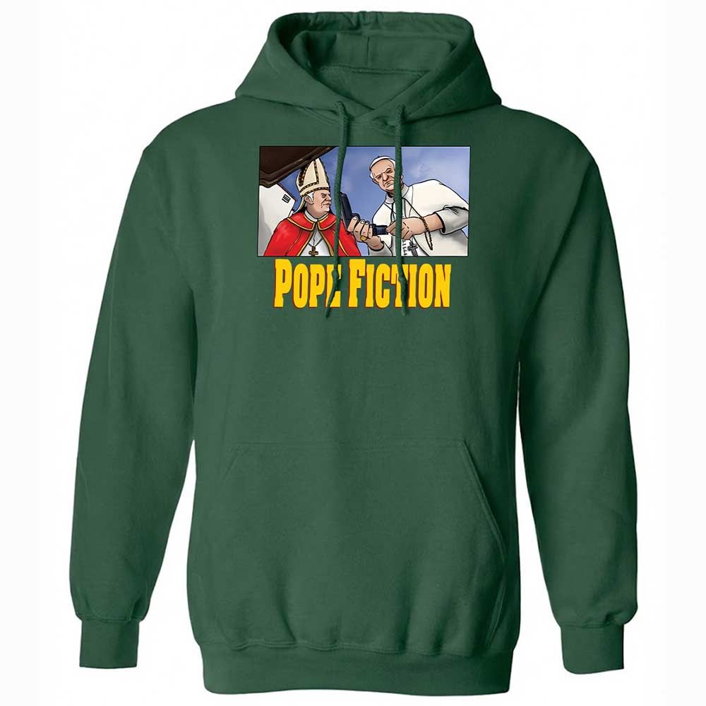 Pope Fiction - Forest Green - 16