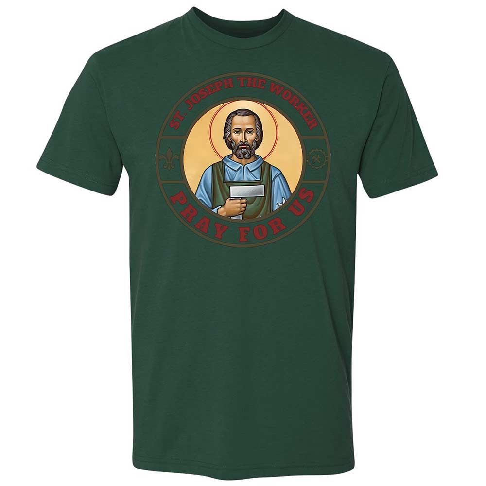 Pray for Us - Forest Green - 16