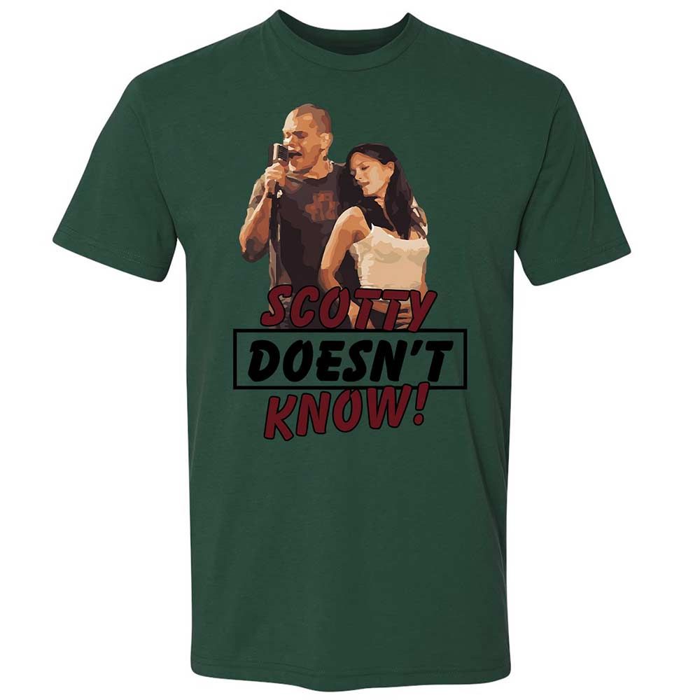 He Doesn't Know - Forest Green - 16