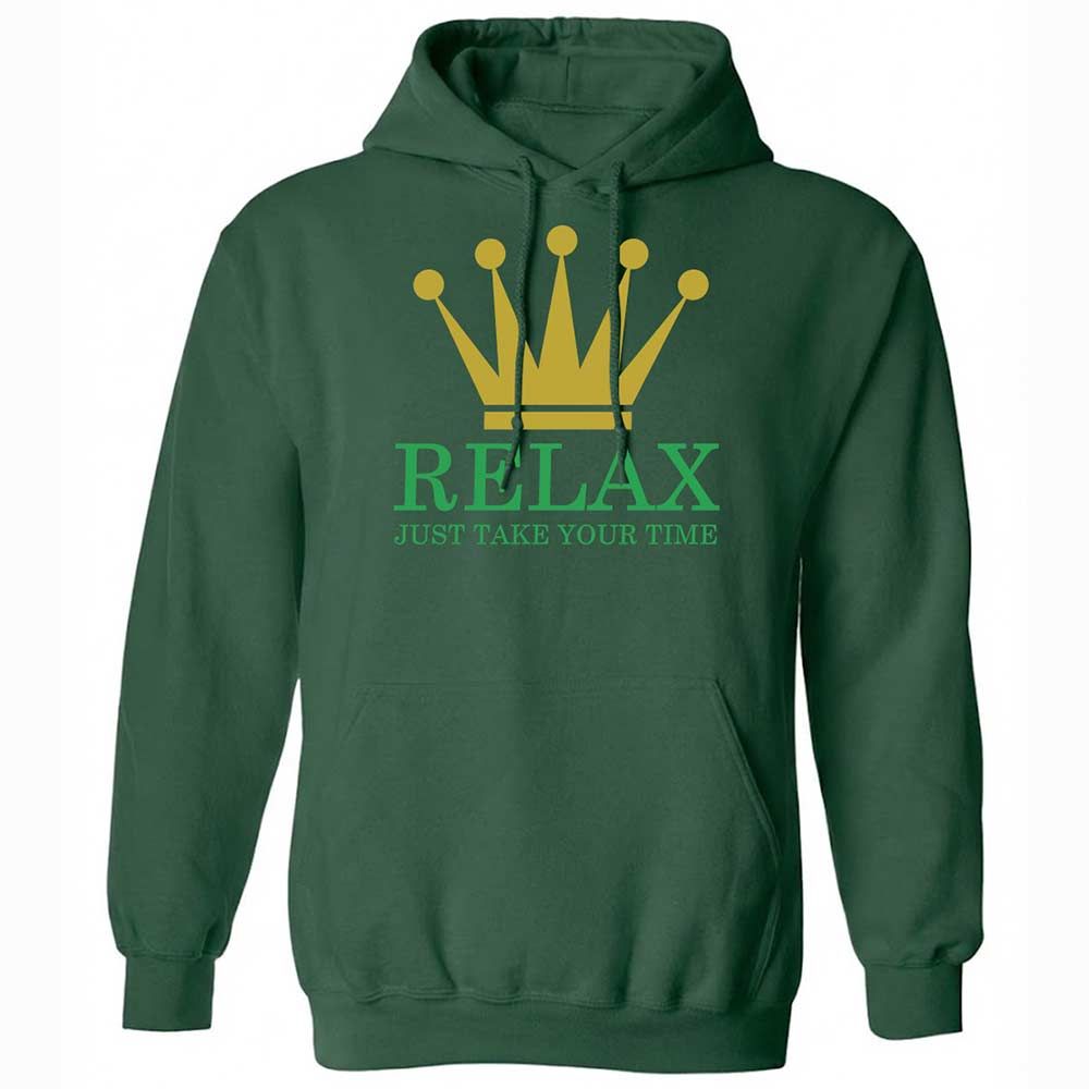 Relax Just Take Your Time - Forest Green - 16