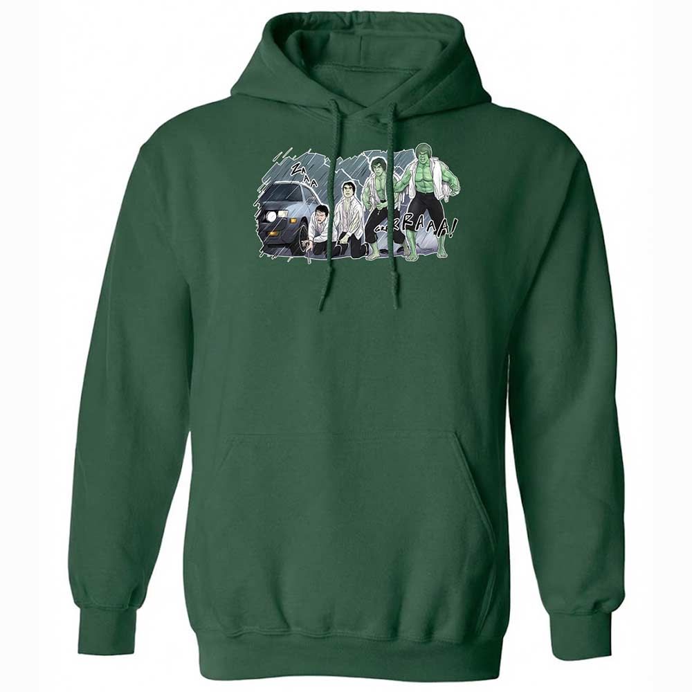 Classic Unisex Hoodie - LEZESJ2U - Forest Green - 16