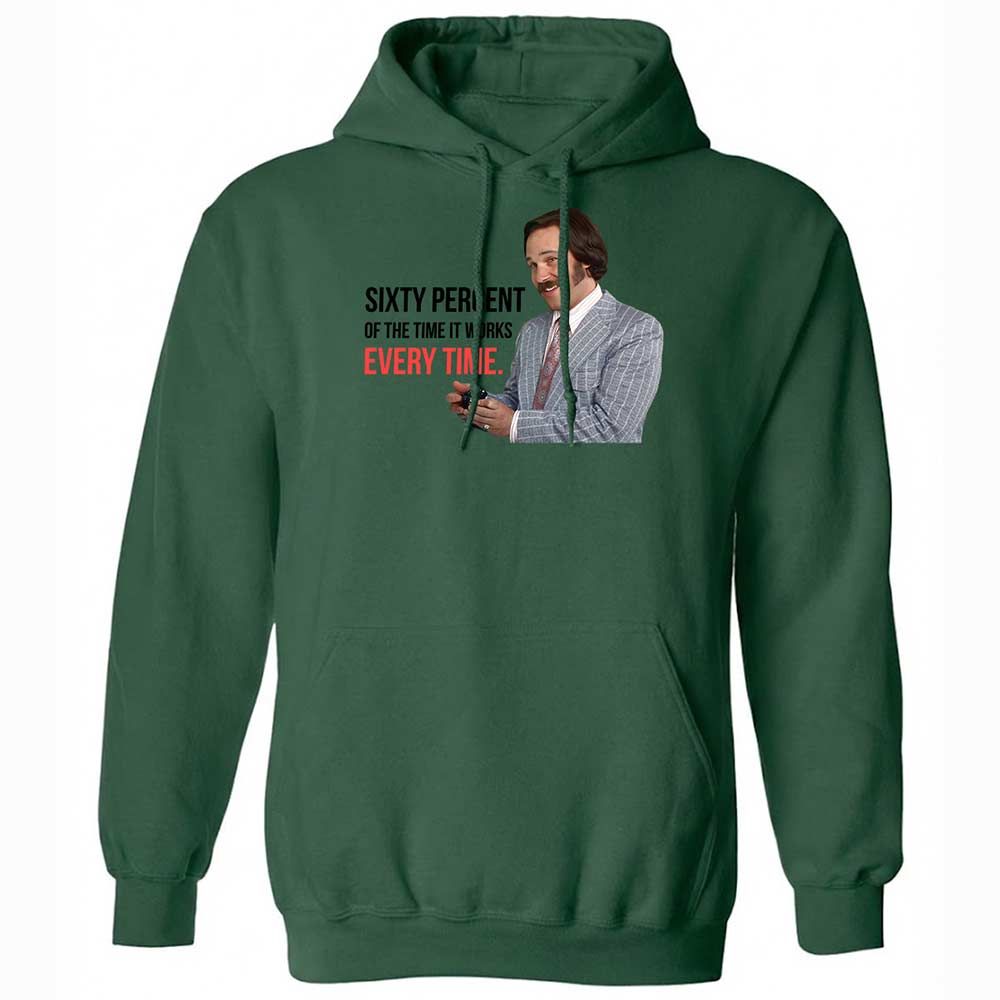 Classic Unisex Hoodie - A1W9L5MJ - Forest Green - 16