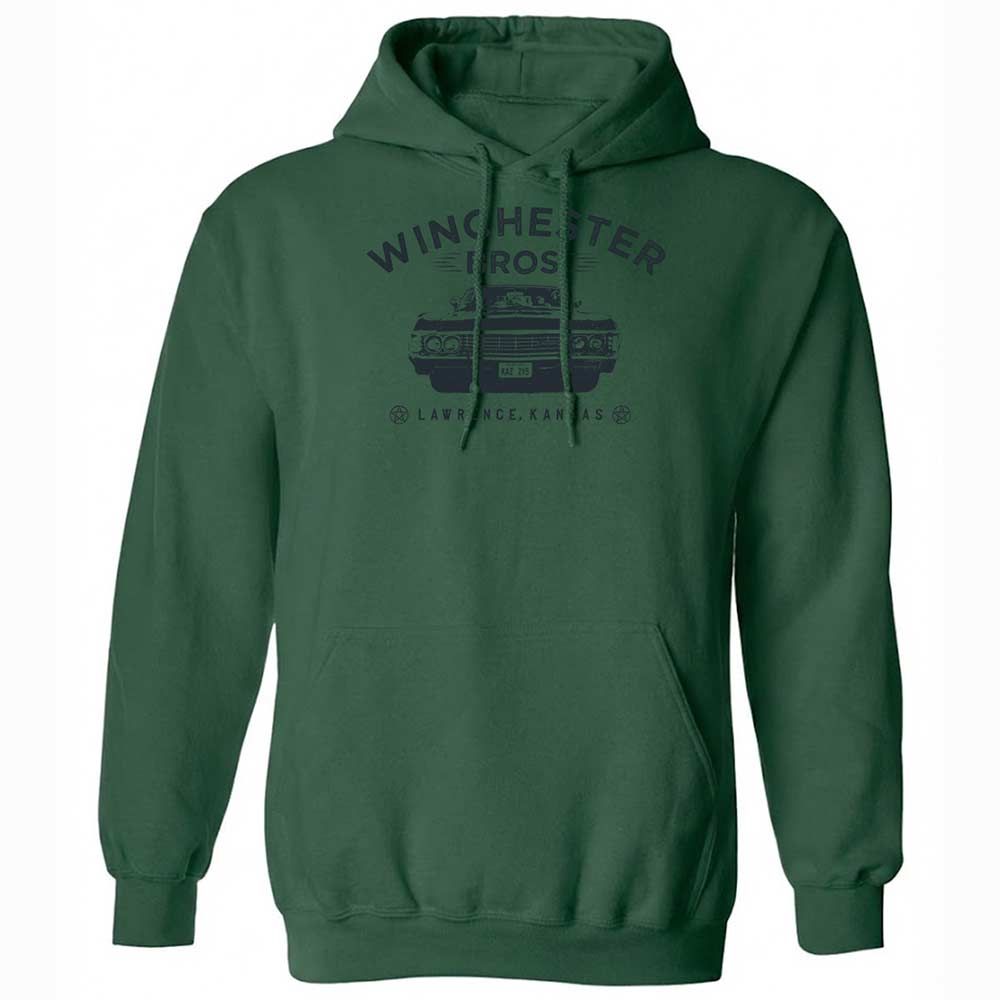 Classic Unisex Hoodie - TVFLUPZV - Forest Green - 16