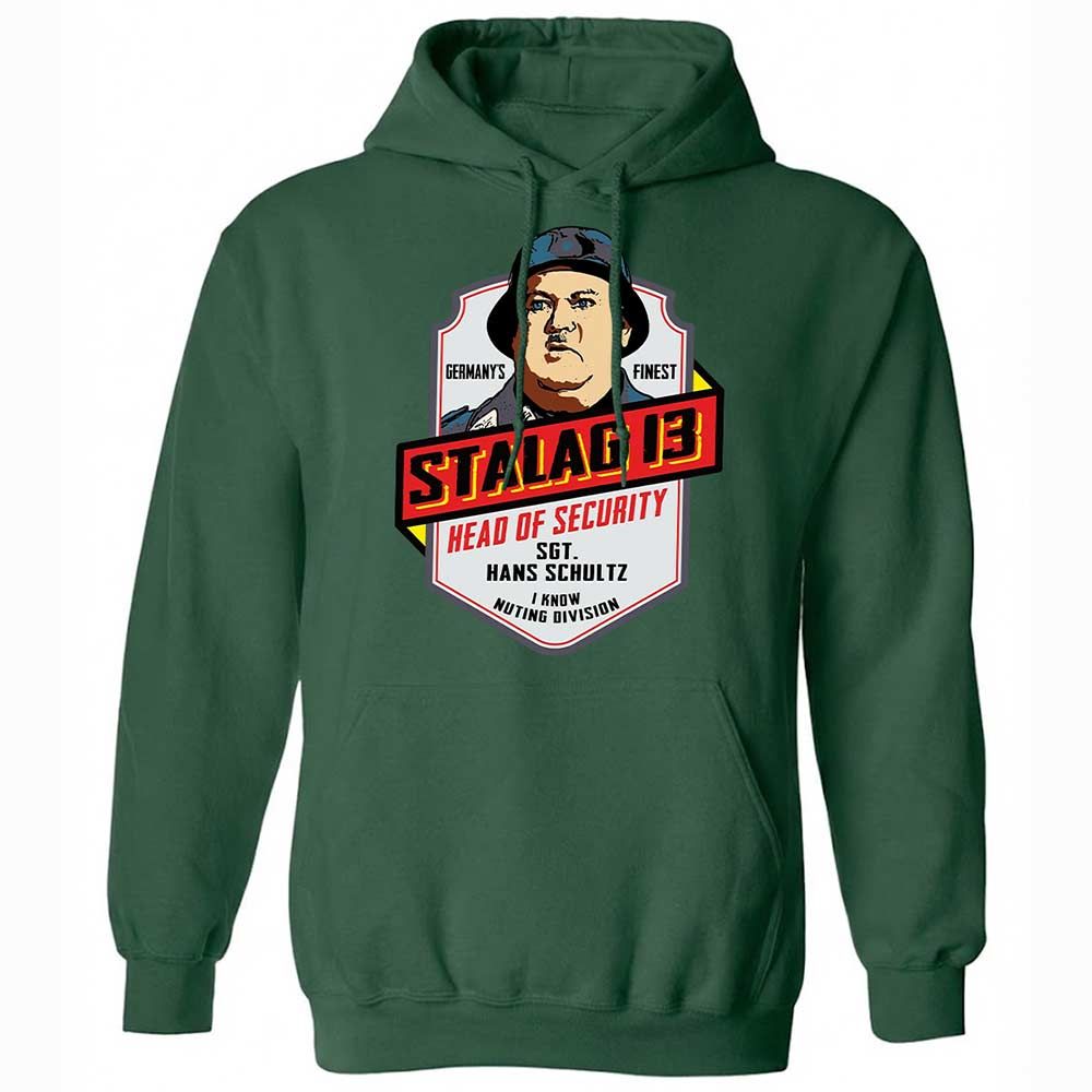 Classic Unisex Hoodie - LALC842E - Forest Green - 16
