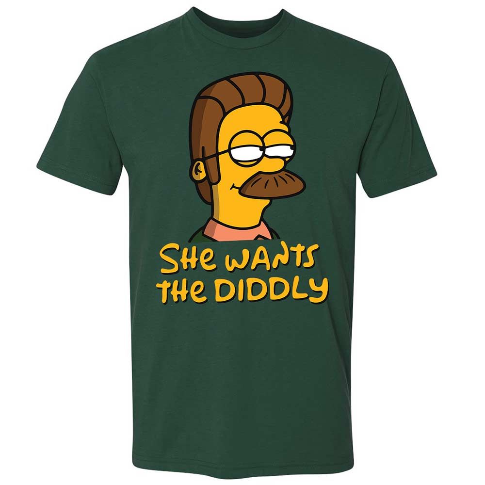 She Wants The Diddly - Forest Green - 16