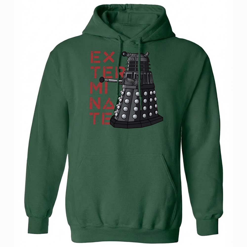 Dalek Exterminate - Forest Green - 16