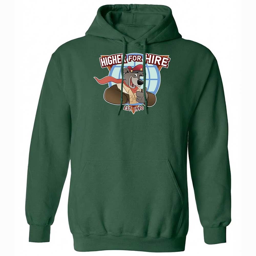 Higher for Hire - Forest Green - 16
