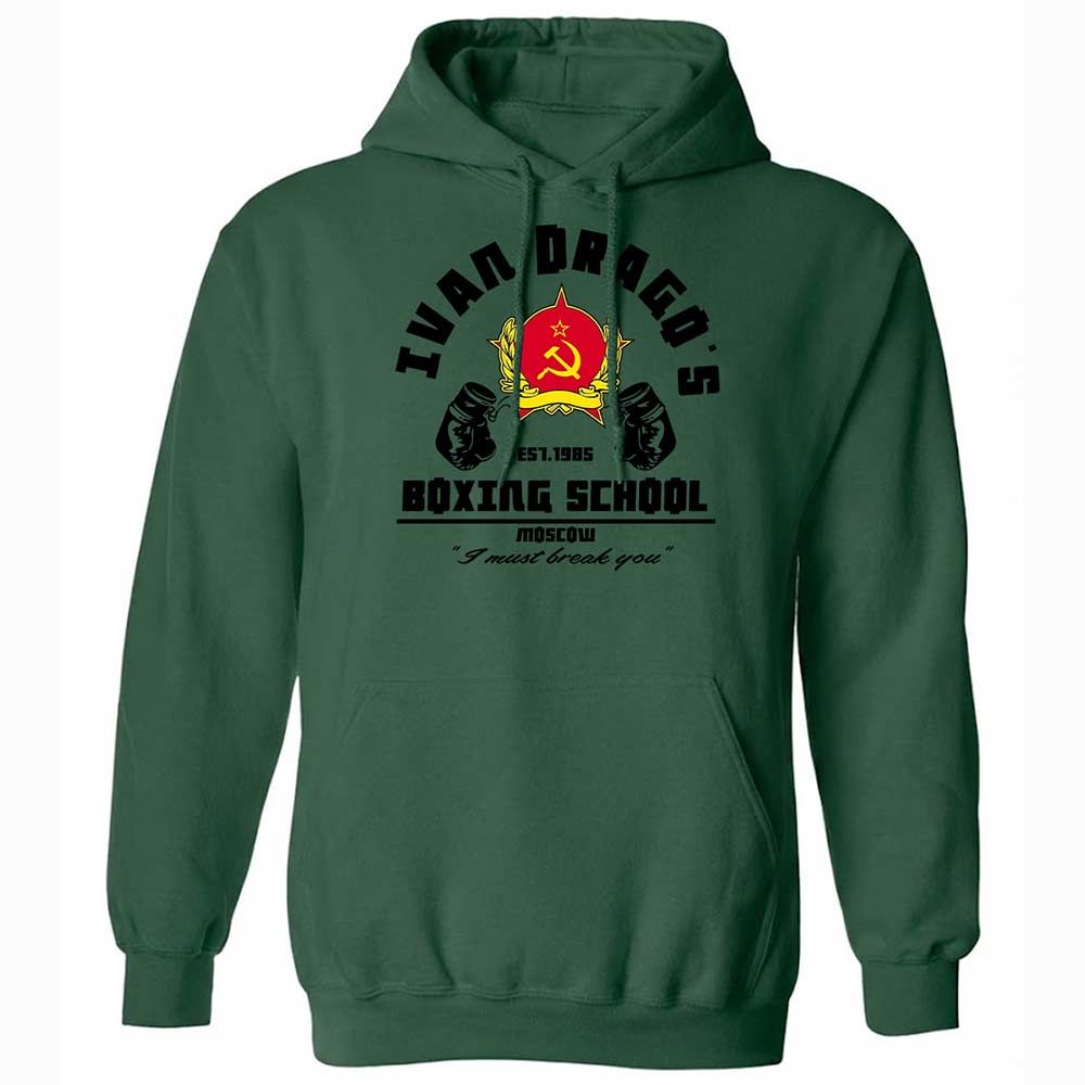 Classic Unisex Hoodie - QQ8T55MC - Forest Green - 16