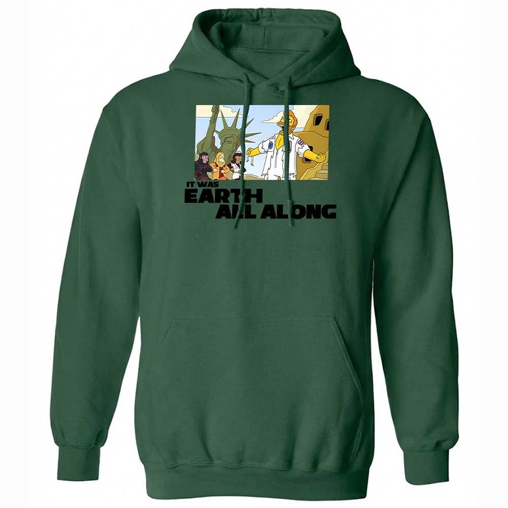 It was Earth all along - Forest Green - 16