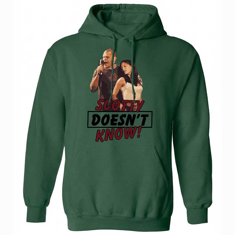 He Doesn't Know - Forest Green - 16