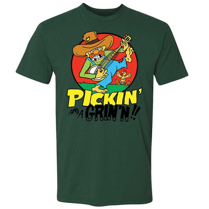 Pickin' and a Grinnin - Forest Green - 16