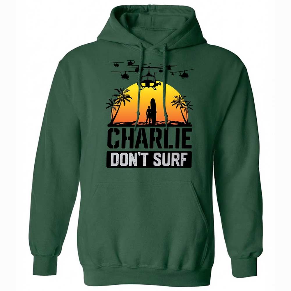 Classic Unisex Hoodie - 8GXSH58C - Forest Green - 16