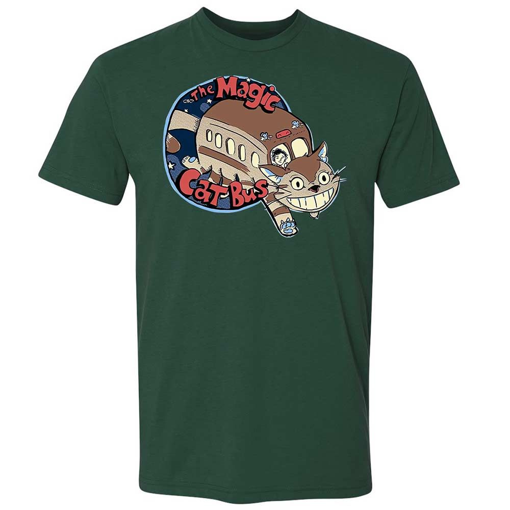 The Magic Catbus - Forest Green - 16
