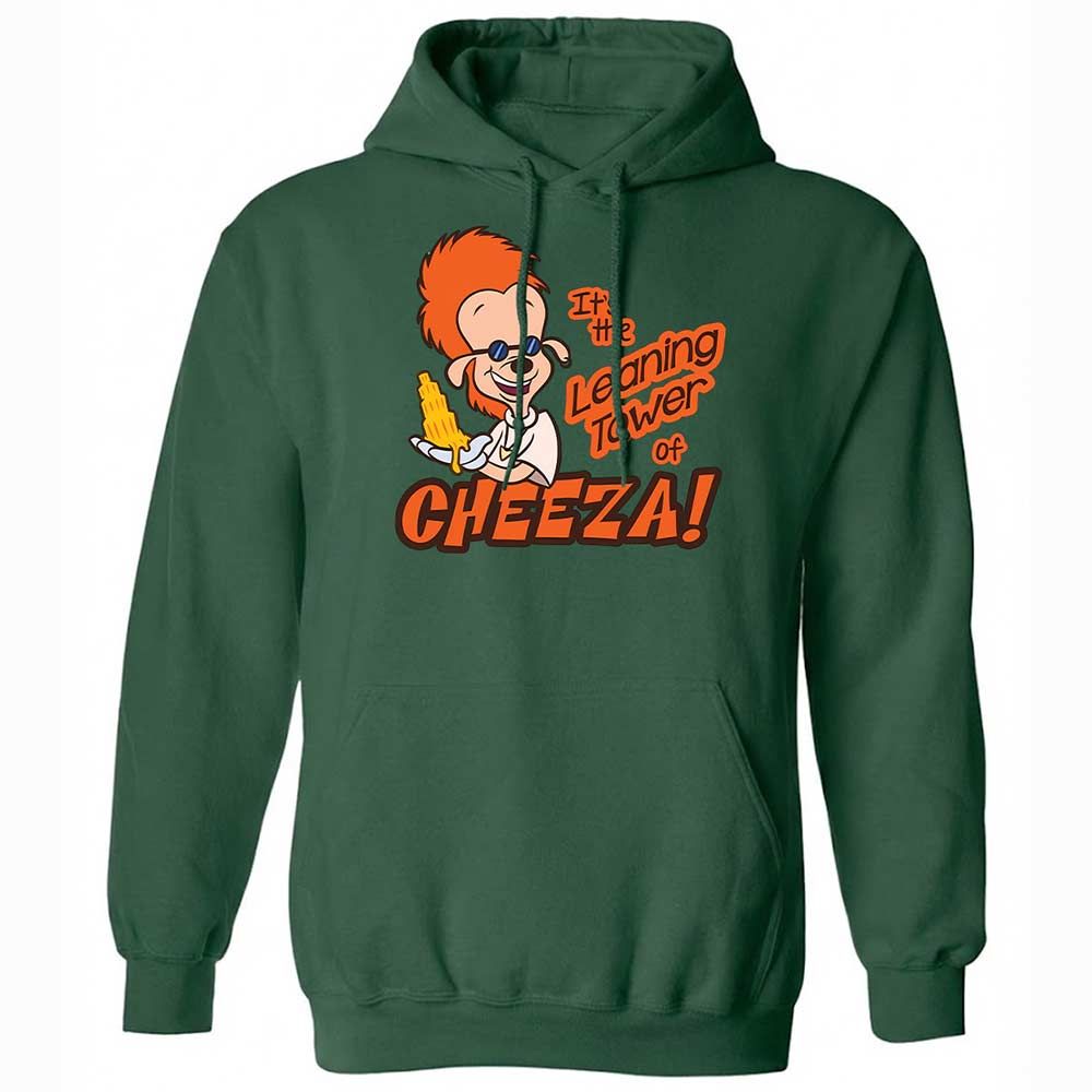 Leaning Tower of Cheeza - Forest Green - 16