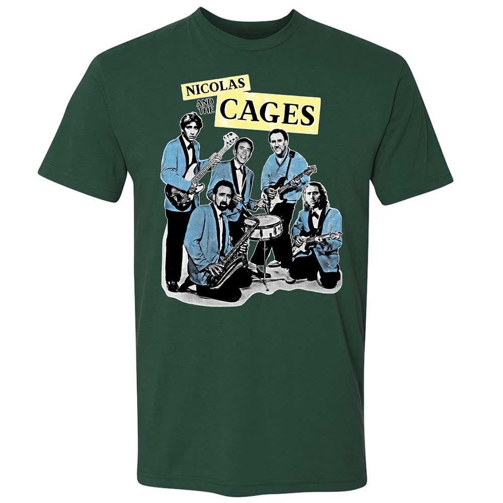 Nicolas and the Cages - Forest Green - 16
