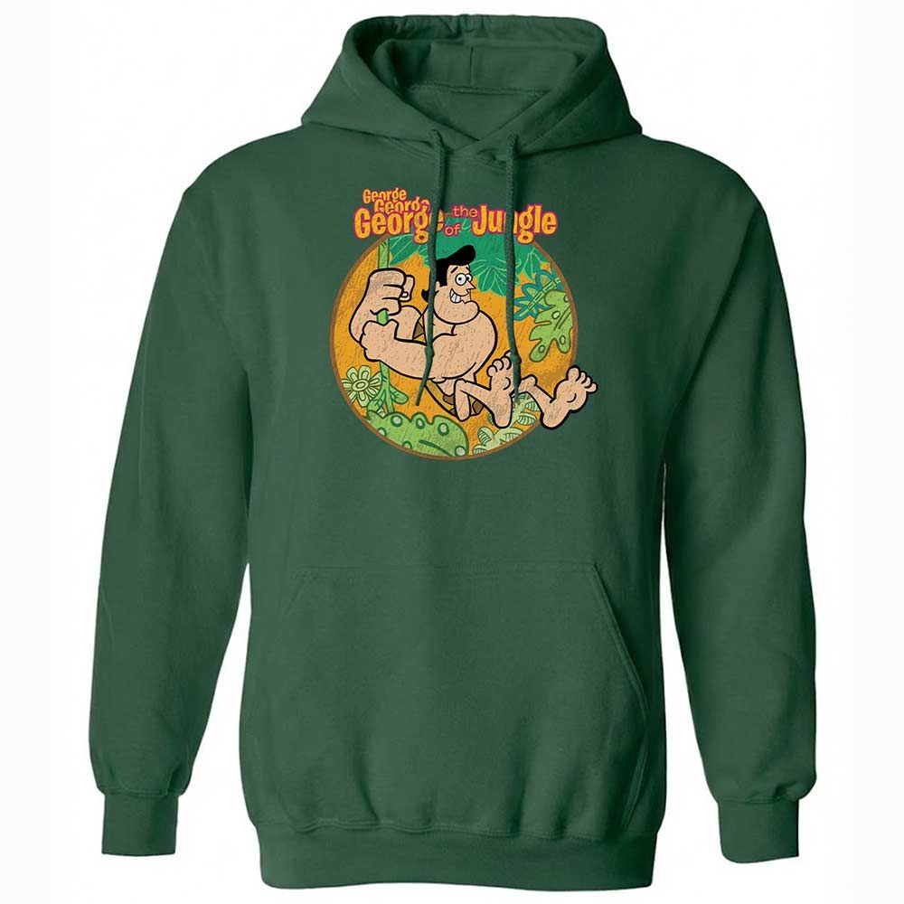 Classic Unisex Hoodie - KDHMF648 - Forest Green - 16