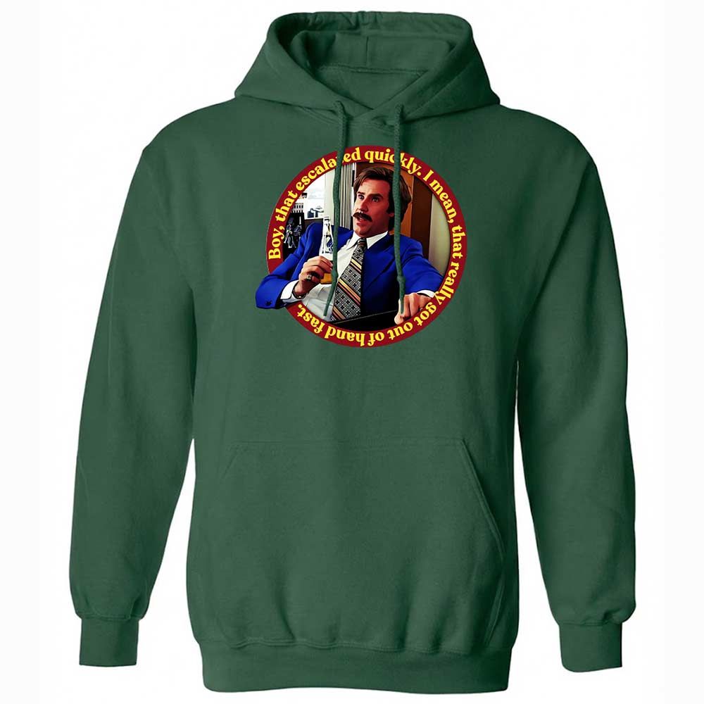 Classic Unisex Hoodie - LG9LUTZF - Forest Green - 16