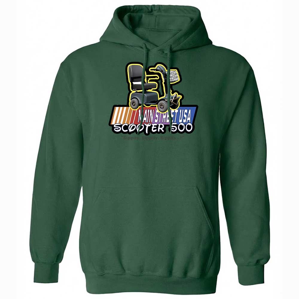 Classic Unisex Hoodie - 3PDCHASF - Forest Green - 16
