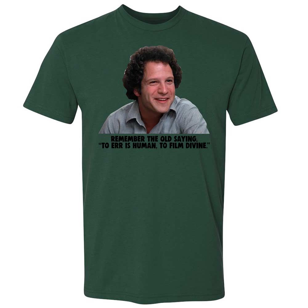 To err is human, to film divine - Forest Green - 16