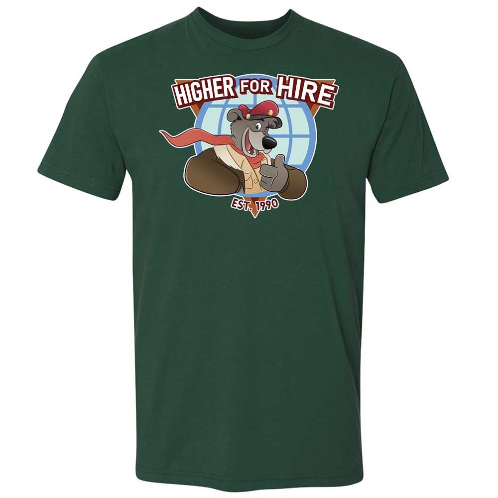 Higher for Hire - Forest Green - 16