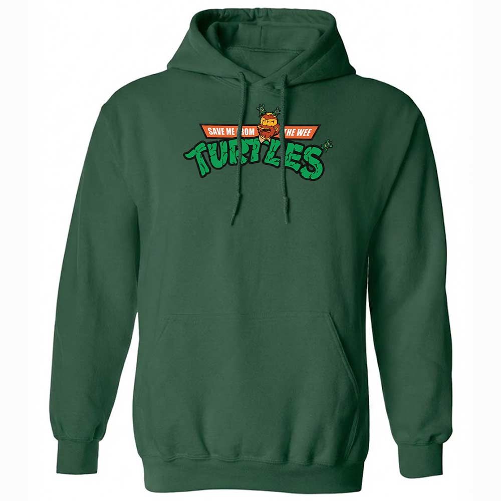 Save Me From The Wee Turtles - Forest Green - 16