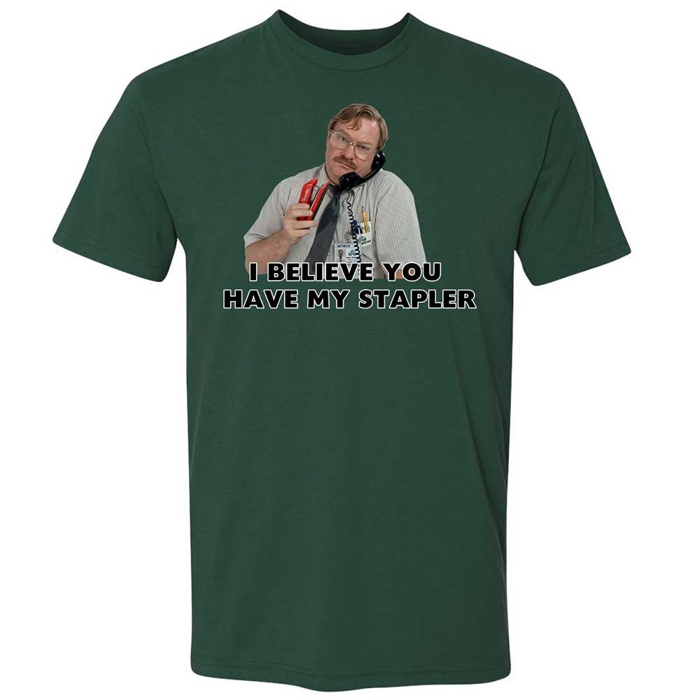 I believe you have my Stapler - Forest Green - 16