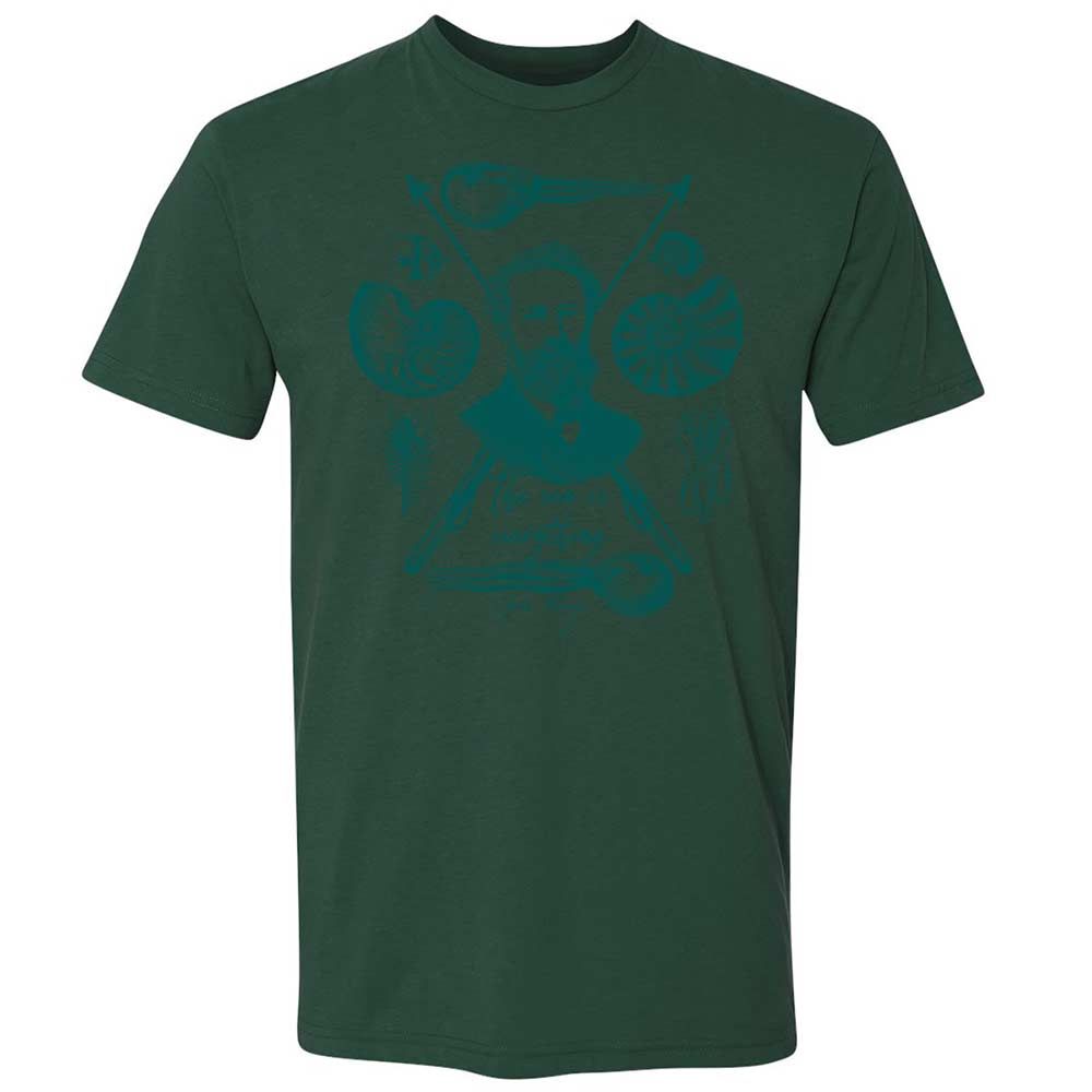 The sea is everything - Forest Green - 16