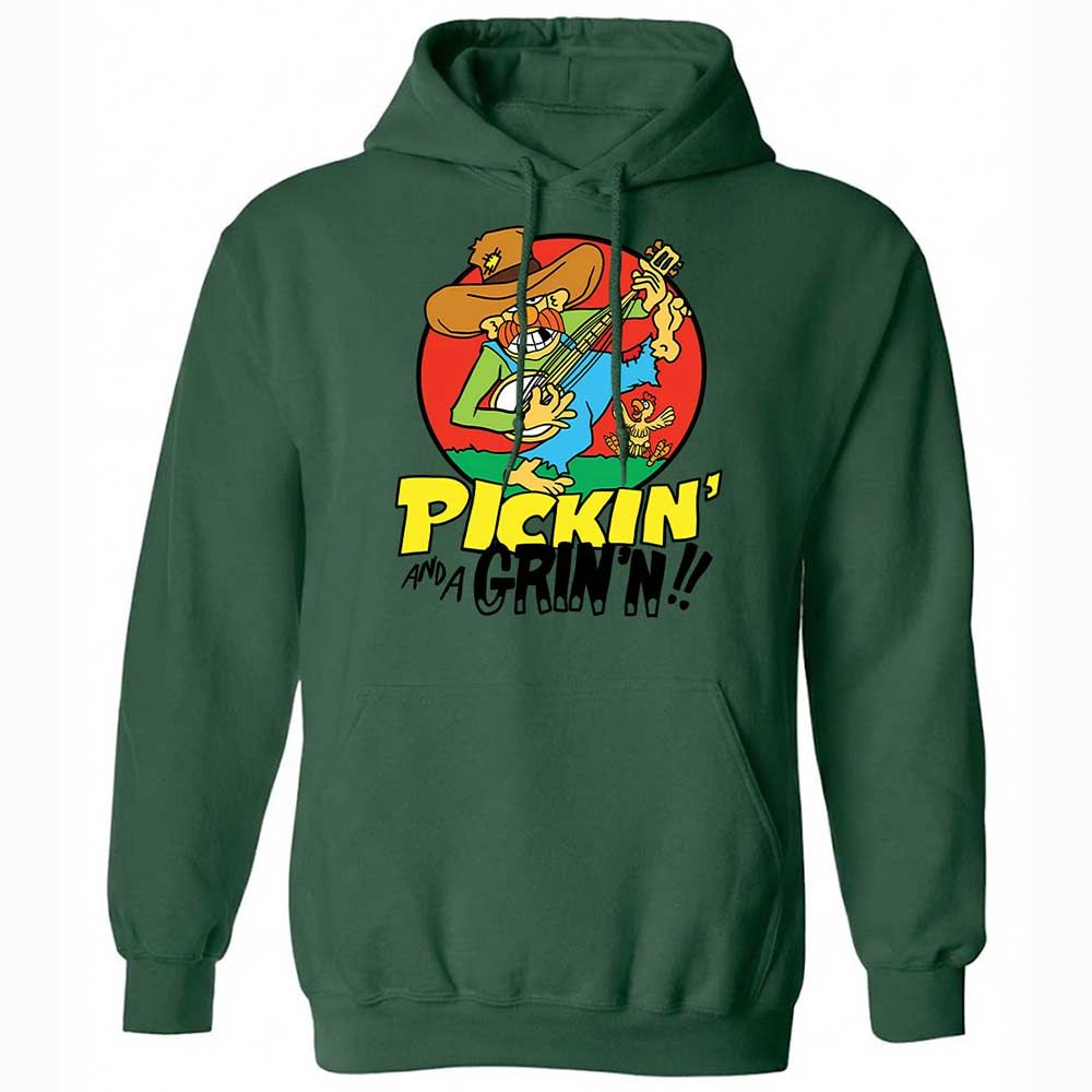 Pickin' and a Grinnin - Forest Green - 16