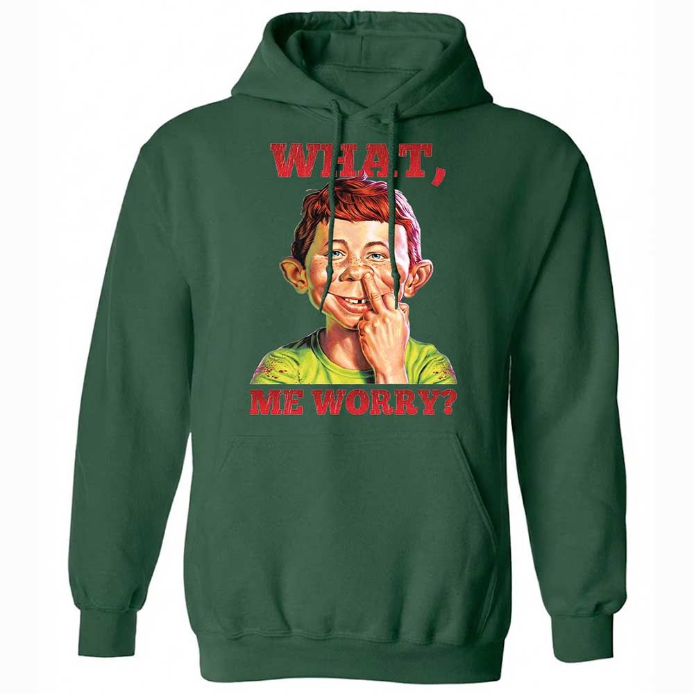 What, me worry - Forest Green - 16