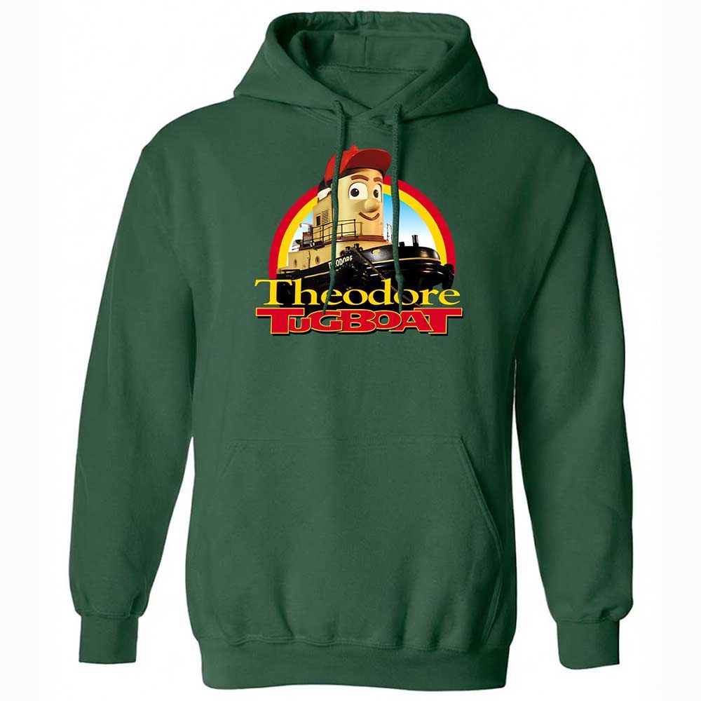 Theodore Tugboat - Forest Green - 16